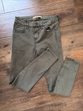 Joe's Jeans Olive Green Skinny Jeans